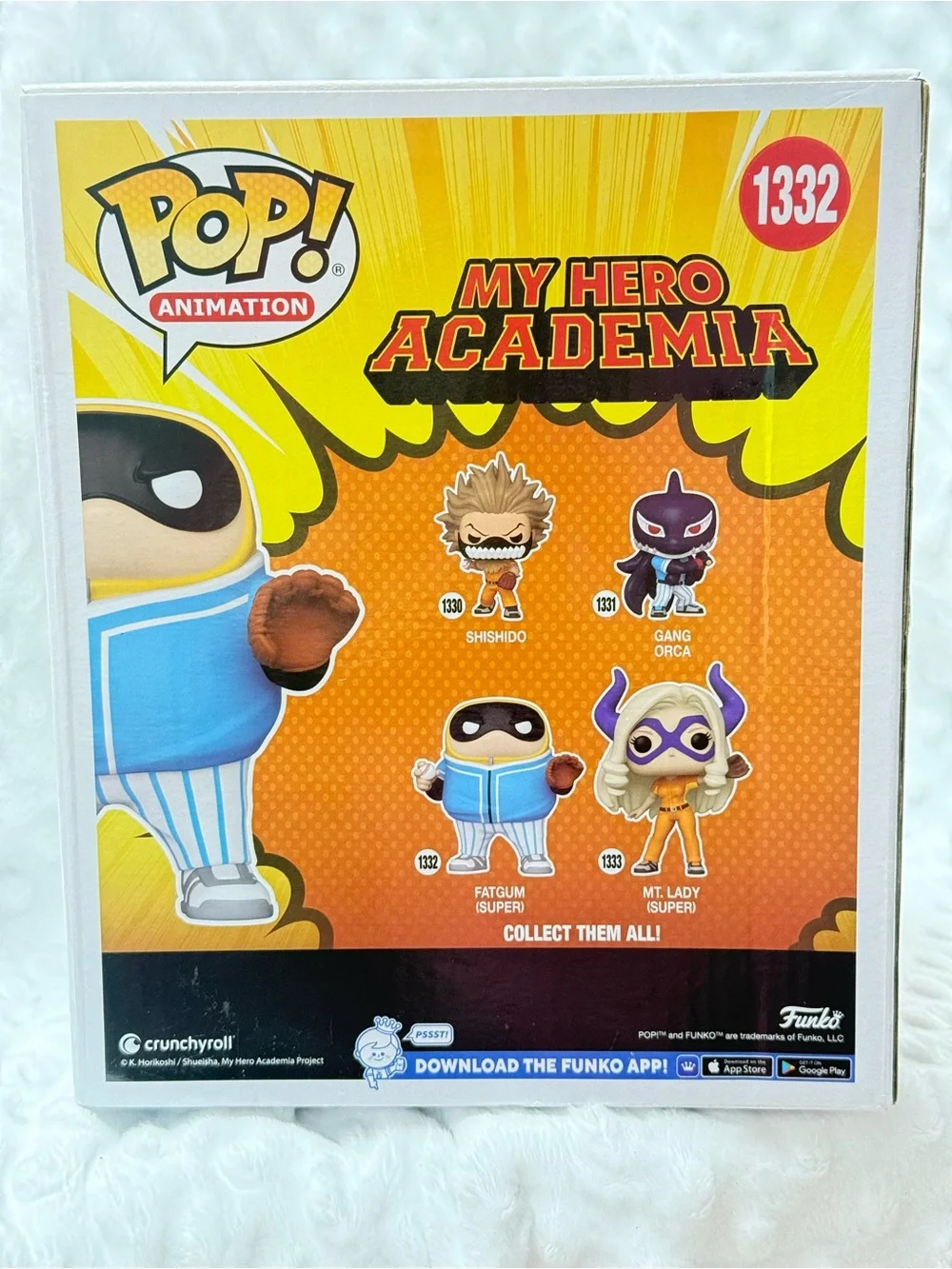 Funko POP! Animation: My Hero Academia Fatgum 5.75-in Vinyl Figure 1332